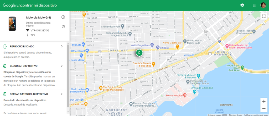 como rastrear un celular android con tu cuenta de google
